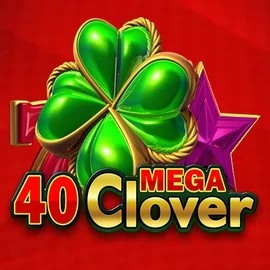 40 Mega Clover logo by Amusnet Interactive at Fridayroll Casino
