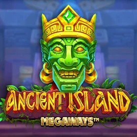 Ancient Island Megaways logo by Pragmatic Play at Fridayroll Casino