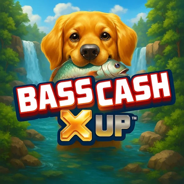 Enjoy Bass Cash X UP by Alchemy Gaming – logo hosted on fridayrollcasinoo.com