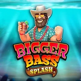 Bigger Bass Splash logo by Pragmatic Play at Fridayroll Casino