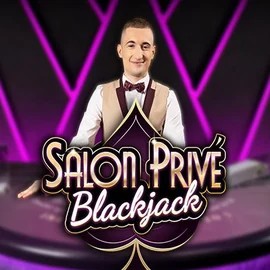 Blackjack Salon Privé logo by Ezugi Fridayroll Casino