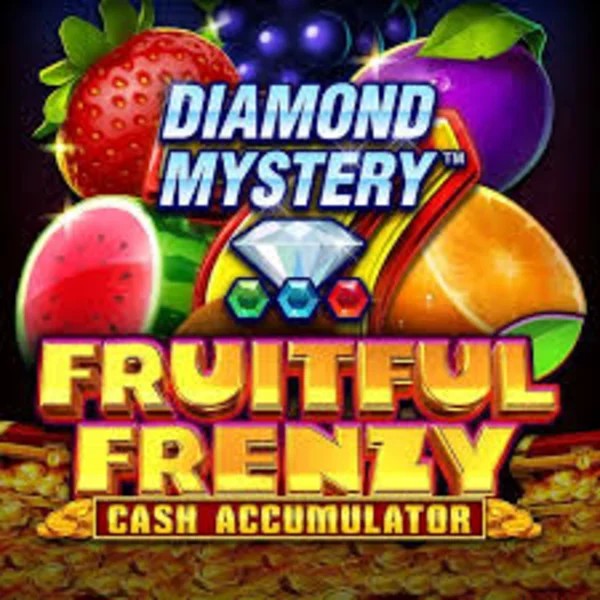 Slots logo of Diamond Mystery Fruitful Frenzy Cash Accumulator from Greentube at Fridayroll Casino