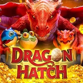 Dragon Hatch logo – Slots by PG Soft at Fridayroll Casino