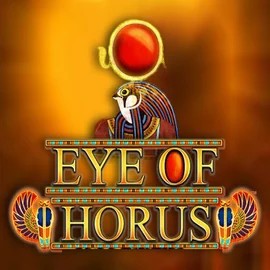 Eye of Horus slot visual from RTG (Reel Time Gaming) available on fridayrollcasinoo.com