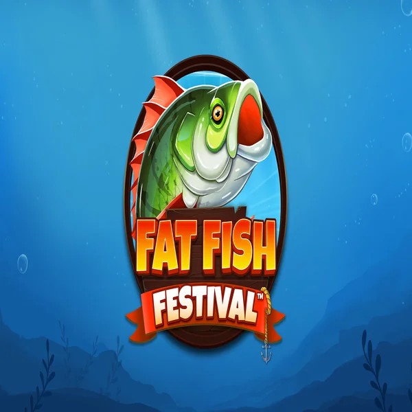 Fat Fish Festival slot logo by Wishbone Games at Fridayroll Casino