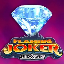 Official Slots logo: Flaming Joker Link and Win by Barstruck at Fridayroll Casino
