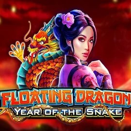Floating Dragon Year of the Snake by Pragmatic Play, showcased at fridayrollcasinoo.com – game logo