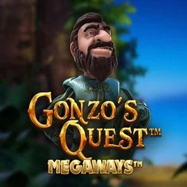 Gonzo's Quest Megaways logo by Red Tiger Gaming at Fridayroll Casino