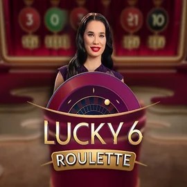 Lucky 6 Roulette game by Pragmatic Play – logo hosted on Fridayroll Casino