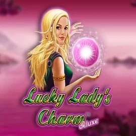 Try Lucky Ladys Charm Deluxe slot by Greentube on fridayrollcasinoo.com – logo image