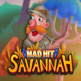 Mad Hit Savannah logo by RubyPlay at Fridayroll Casino