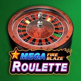 Mega Fire Blaze Roulette logo by Playtech Fridayroll Casino