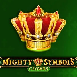 Mighty Symbols Crowns slot visual from Wazdan available on fridayrollcasinoo.com