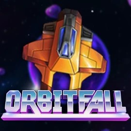 Orbitfall by ELK Studios, showcased at fridayrollcasinoo.com – game logo