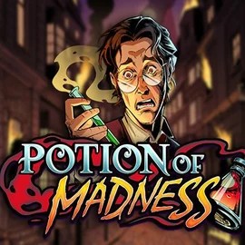 Potion of Madness by Play'n GO, showcased at fridayrollcasinoo.com – game logo