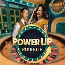 Live Casino logo of PowerUP Roulette from Pragmatic Play at Fridayroll Casino