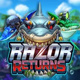 Razor Returns slot icon by Push Gaming, available at Fridayroll Casino