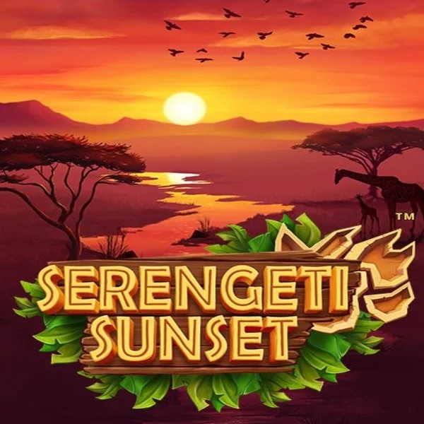 Serengeti Sunset logo – Slots by Skywind Group at Fridayroll Casino