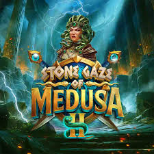 Stone Gaze of Medusa 2 online game logo by Stakelogic on fridayrollcasinoo.com