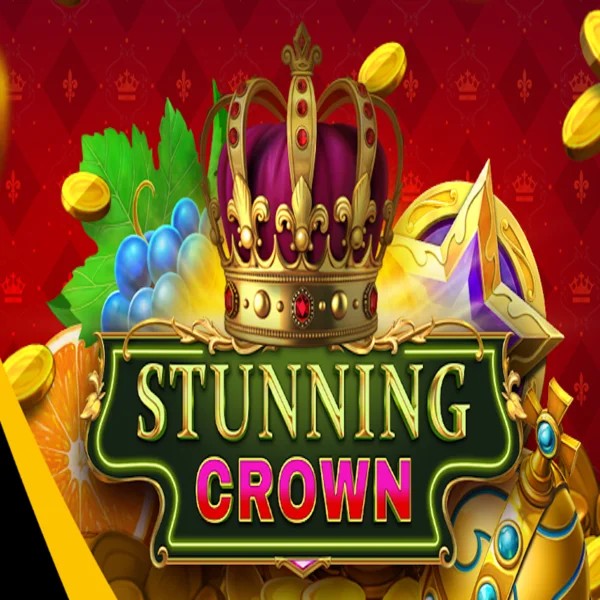 Stunning Crown online game logo by BF Games on fridayrollcasinoo.com