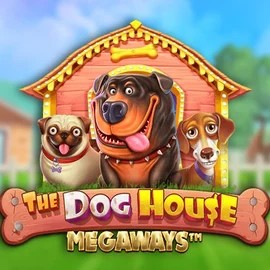 The Dog House Megaways logo by Pragmatic Play Fridayroll Casino