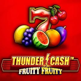 Thunder Cash Fruity Fruity logo by Novomatic Fridayroll Casino