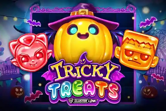 Tricky Treats casino game by Push Gaming – featured logo at Fridayroll Casino